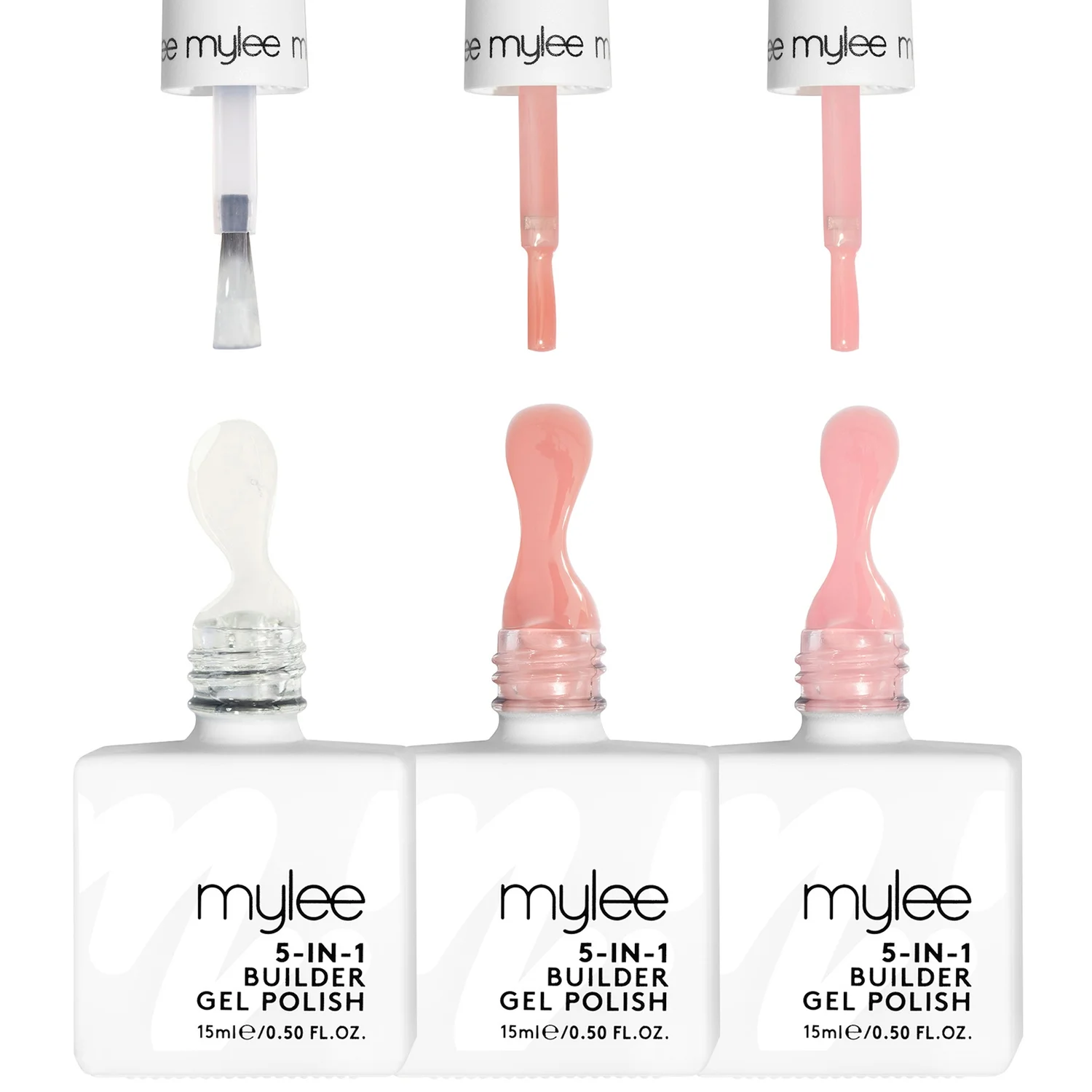 Mylee 5 in 1 Builder Gel Trio - Just Peachy (worth £42)