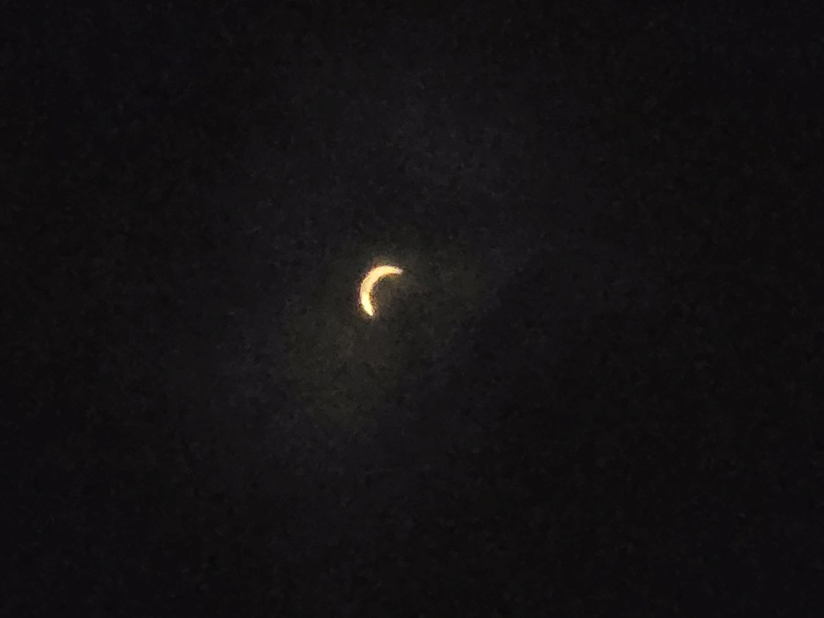 Samsung Galaxy S24 Ultra Solar Eclipse Sample.