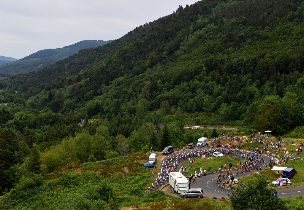 LA PLANCHE, FRANCE - JULY 11: &lt;&lt;enter caption here&gt;&gt; on July 11, 2019 in La Planche, France. (Photo by Justin Setterfield/Getty Images)