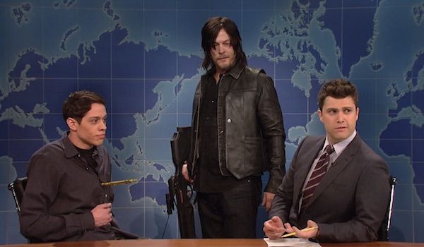 Watch The Dead's Norman Mistake SNL Cast Member For A Zombie | Cinemablend