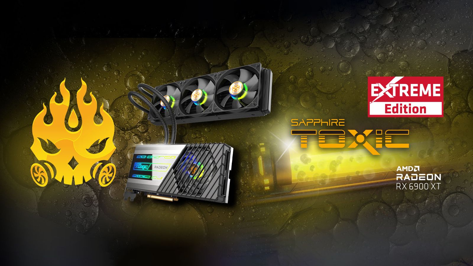 グラフィックボード・グラボ・ビデオカード Sapphire Radeon RX 6900 XT Toxic Extreme Sapphire Technology AMD Radeon RX 6900 XT Toxic Extreme