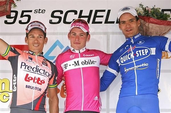 Impressive company: Cavendish outsprinted heavy-hitters