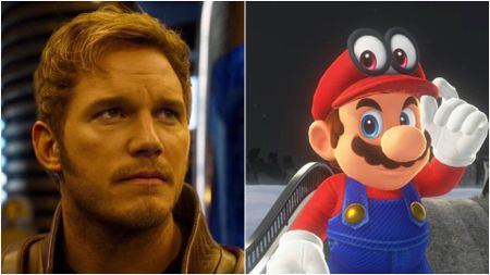 Chris Pratt in the Super Mario movie