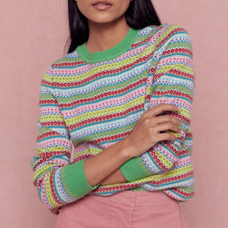 Boden, Edie Fair Isle Jumper