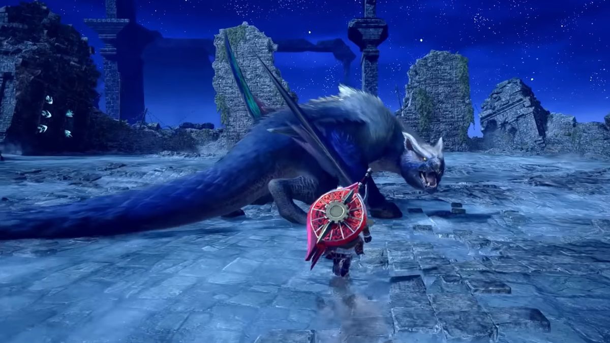 Monster Hunter Rise: Sunbreak Expansion - Lucent Nargacuga