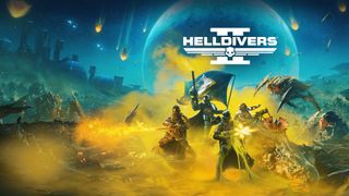 Helldivers 2 game poster