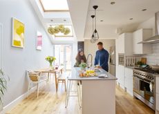 Amy and Gareth Andrew transformed their dated first-time house into a modern, practical space with on-trend touches