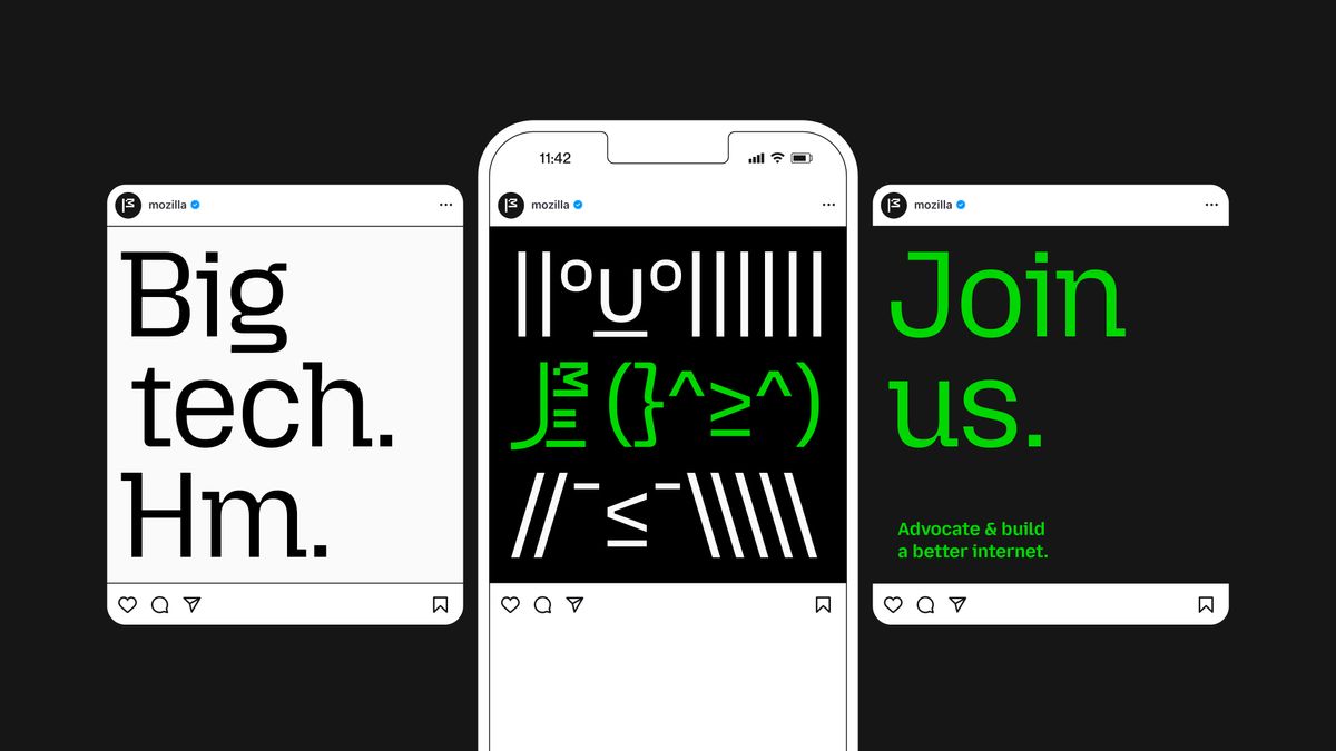 Mozilla Reclaim the internet typography