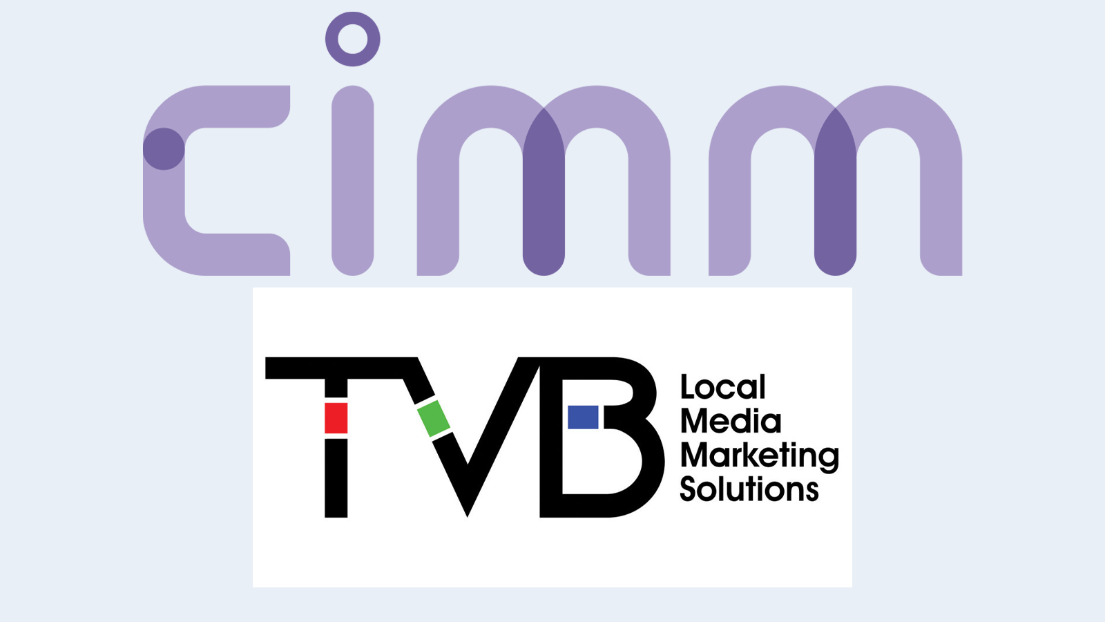 CIMM and TVB logos