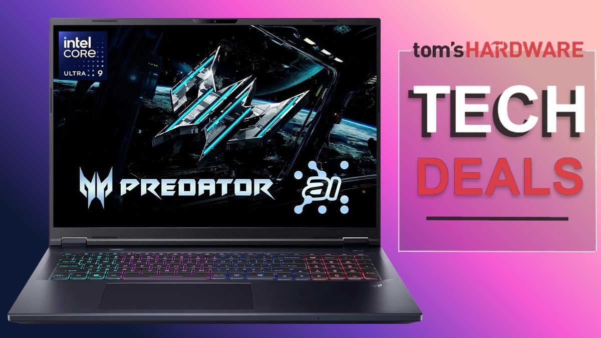 Save over $600 on a massive 18-inch gaming laptop as it falls to a new all-time low price at Amazon — Acer's Predator Helios Neo 18 AI packs an RTX 5070 Ti and 32GB of memory