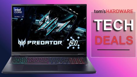 Acer Predator Helios Neo 18 AI and tech deals logo