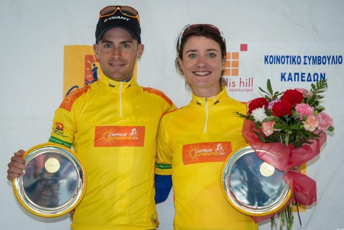Fabien Giger and Marianne Vos won the overall Cyprus Sunshine Cup