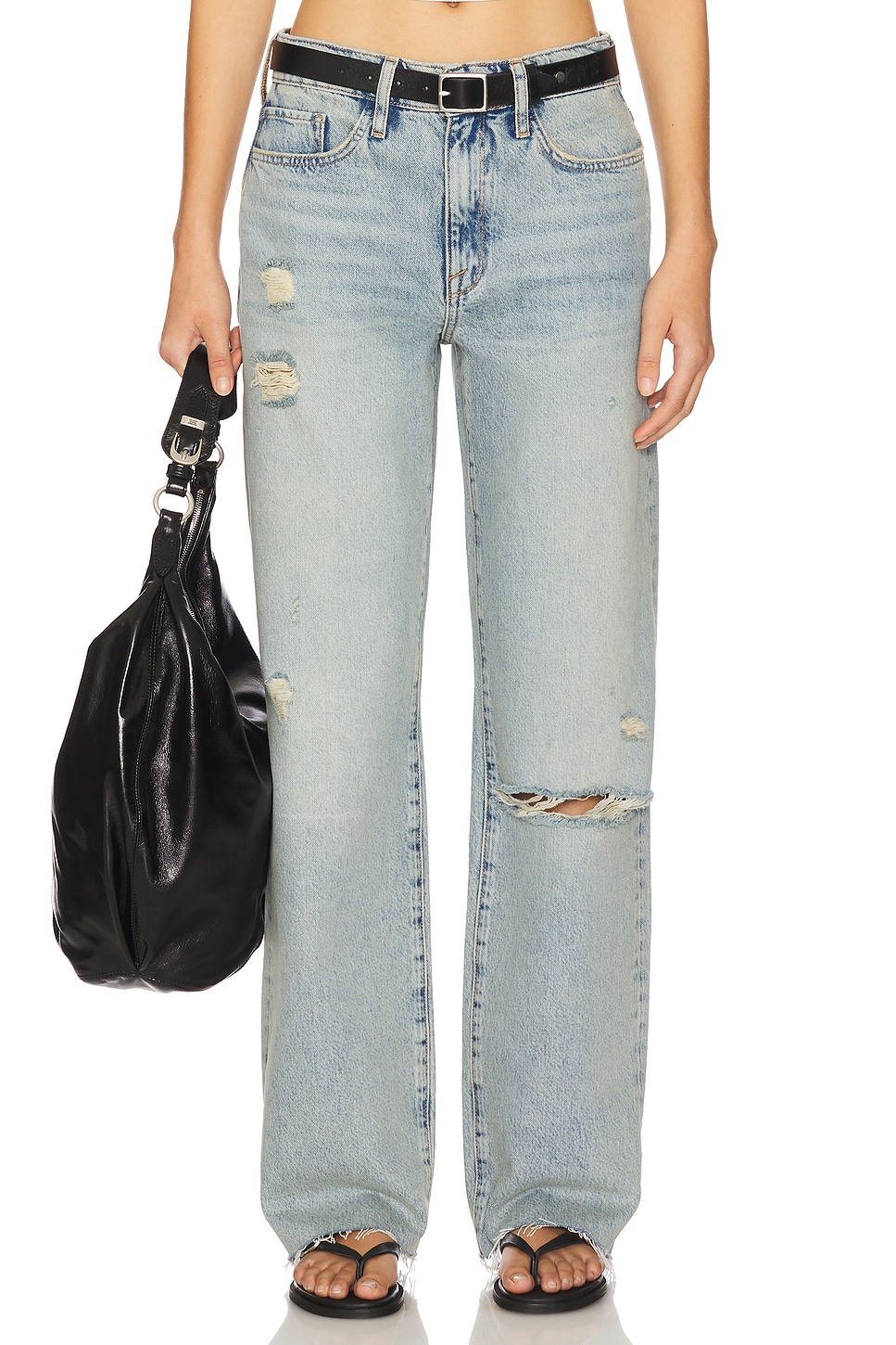 Birkin Mid Rise Straight Leg