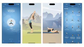 A screenshot of the Pocket Yoga app on an iPhone