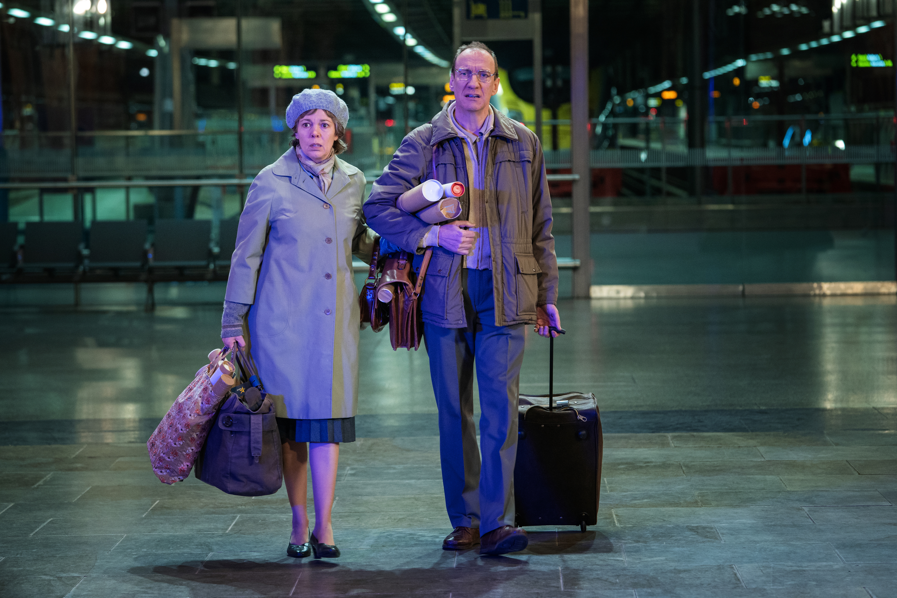 TV tonight Olivia Colman and David Thewlis star