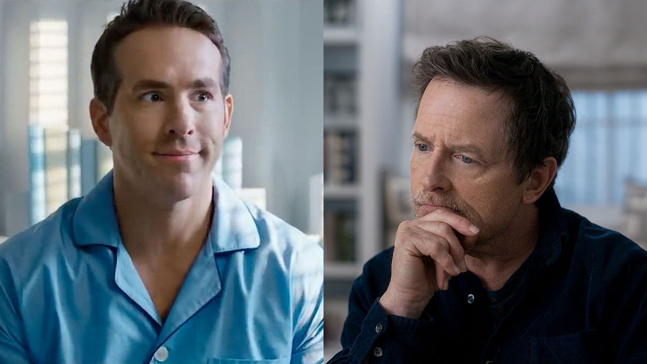 Ryan Reynolds in Feree Guy and Michael J Fox in Still