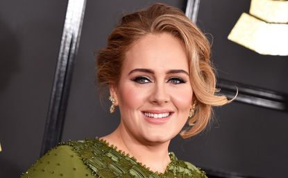 Adele attends The 59th GRAMMY Awards at STAPLES Center on February 12, 2017 in Los Angeles, California.