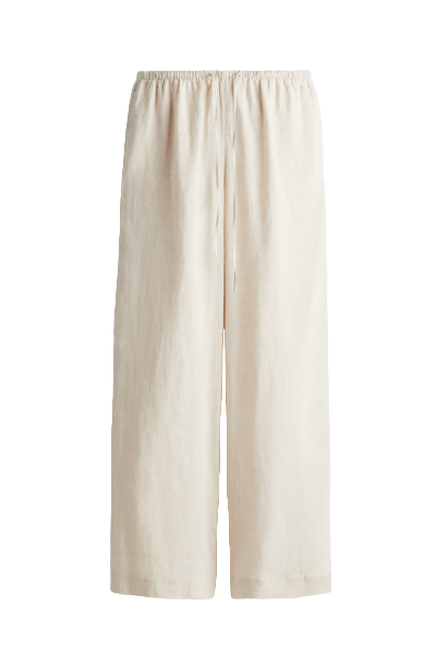 H&M, Linen Drawstring Pants