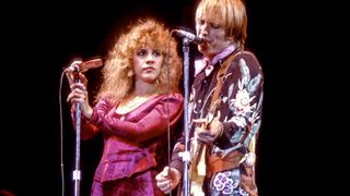 Musicians Tom Petty & Stevie Nicks perform onstage in 1981.