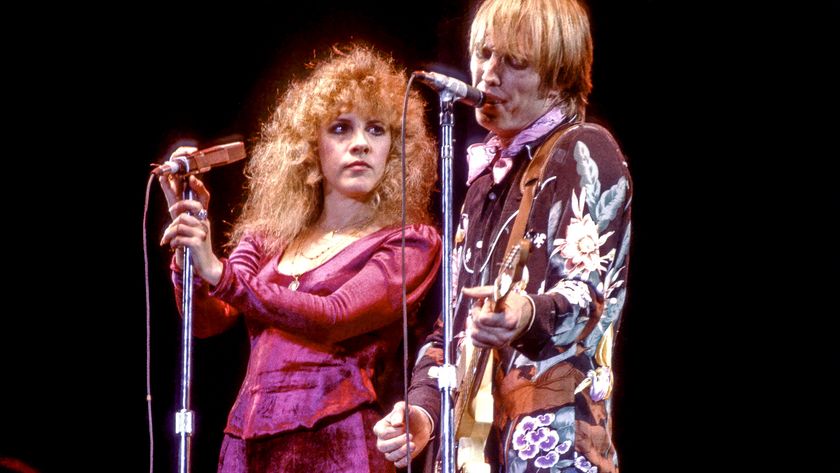 Musicians Tom Petty &amp; Stevie Nicks perform onstage in 1981. 