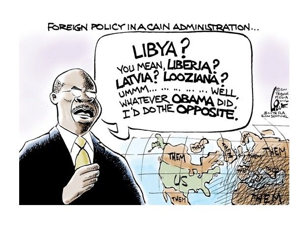 Cain&amp;#039;s spotty foreign policy