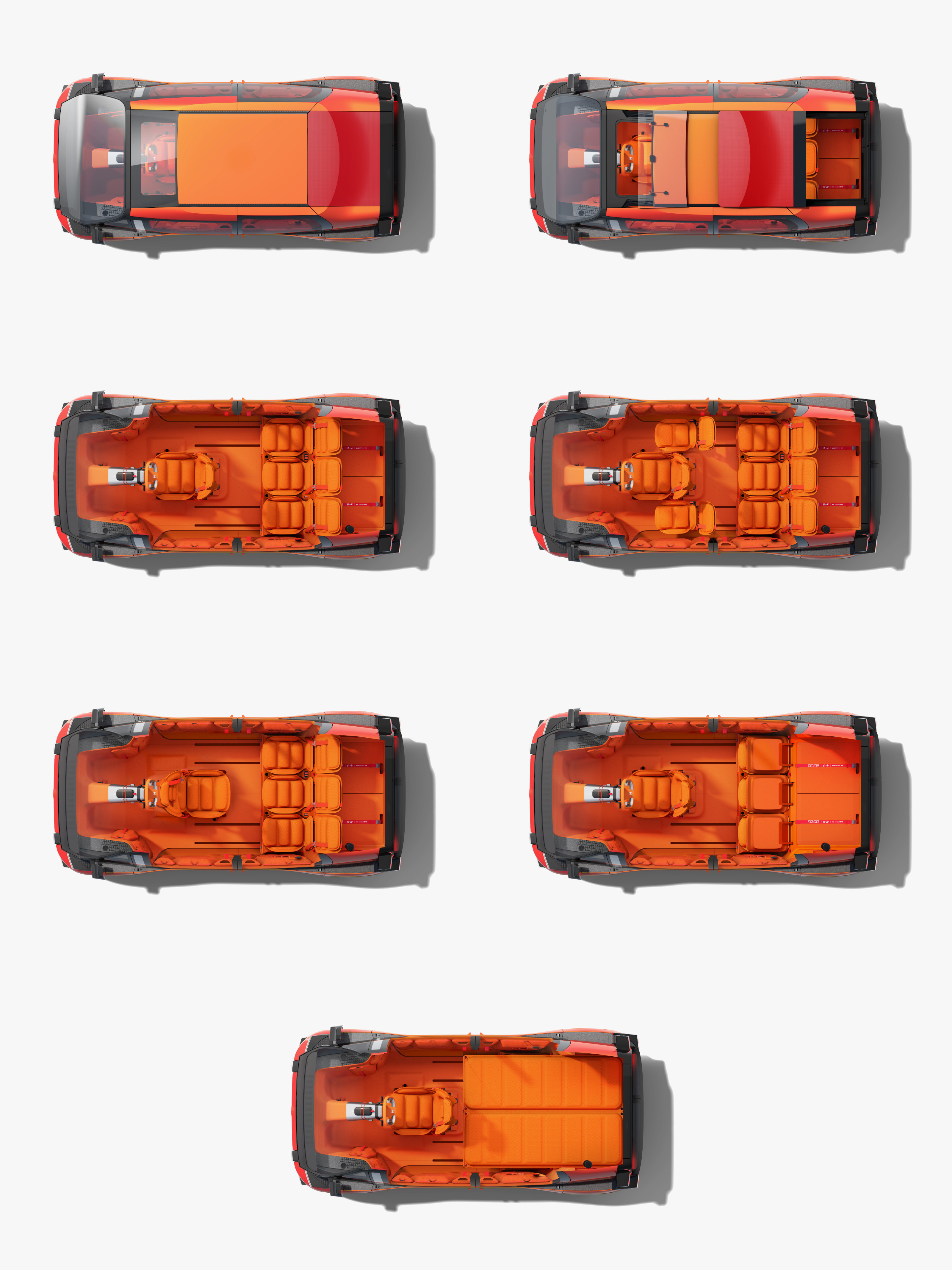 The many configurations of the ELO&#039;s interior