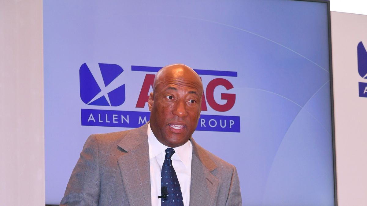 Byron Allen at 2023 AMG Upfront