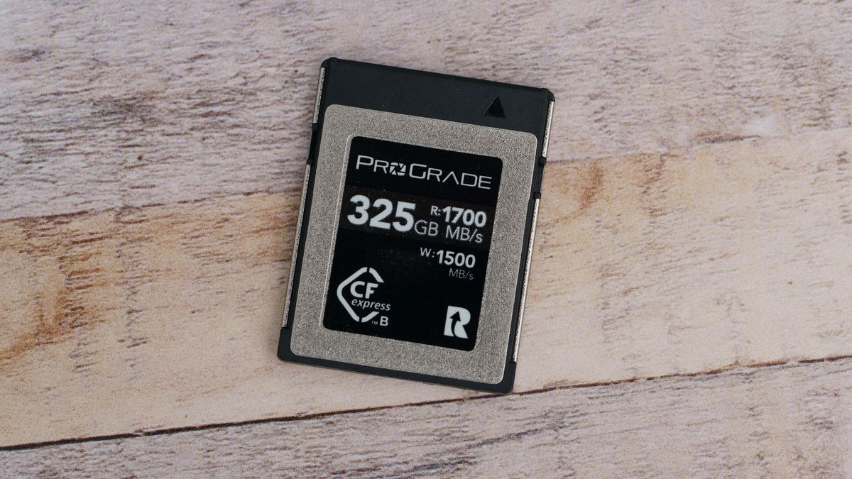 ProGrade Digital Cobalt CFexpress Type B card review | Digital Camera World