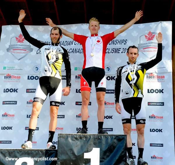 Geoff Kabush, Max Plaxton, Derak Zandstra