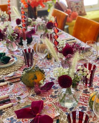 A tablescape with the final touches