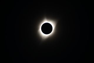 sun's corona during eclipse