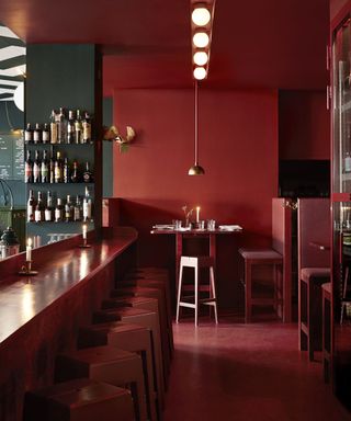 Bar Central in Stockholm, designed by Ugly Cute