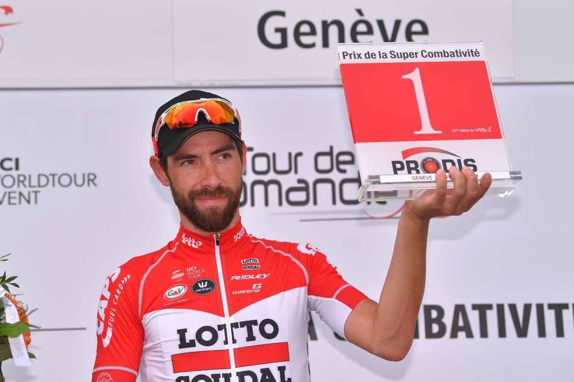 Thomas De Gendt took the overall combativity prize