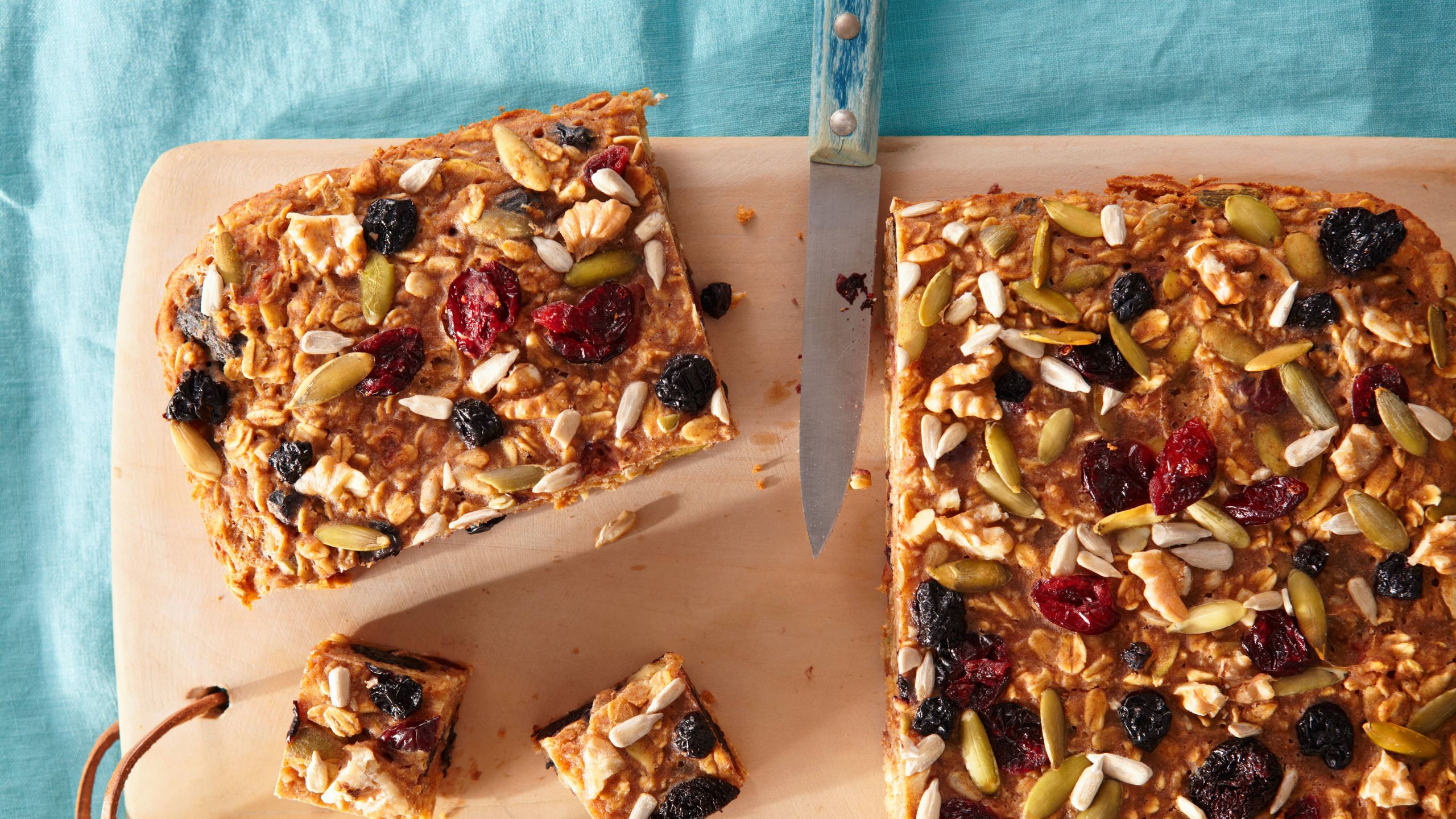 Healthy flapjack recipe