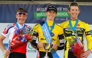 The 2014 Melbourne to Warrnambool Classic podium