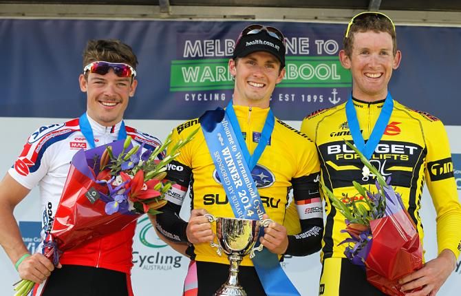 The 2014 Melbourne to Warrnambool Classic podium
