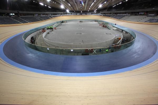 The London 2012 velodrome