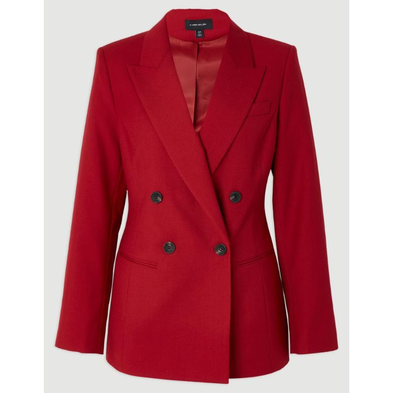 Karen Millen, Polished Double Breasted Tailored Blazer