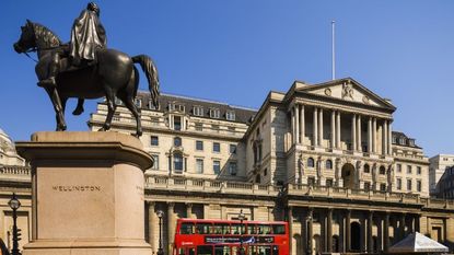 The Wellington statue and the Bank of England