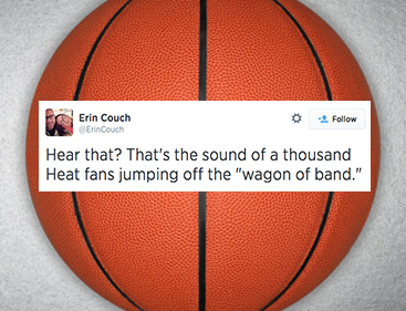 Twitter Round-Up: &quot;That&#039;s the sound of a thousand Heat fans jumping off the &#039;wagon of band.&#039;&quot;