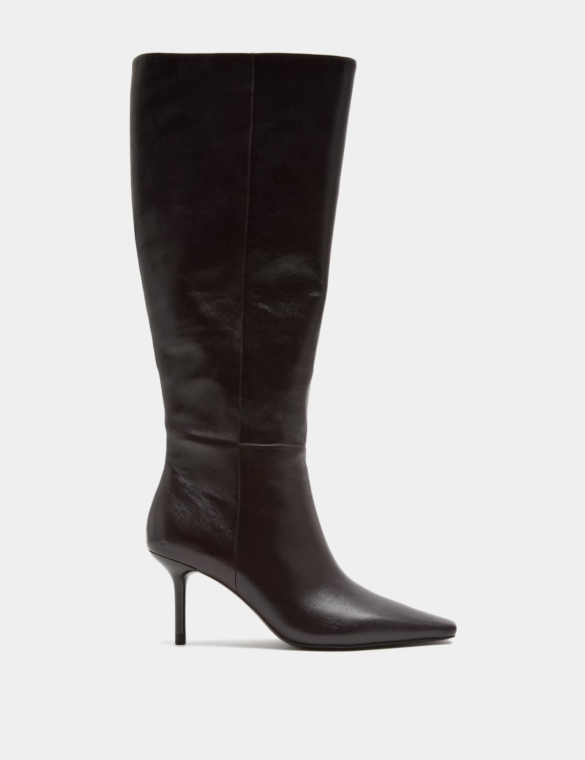 Marks &amp;amp; Spencer, Leather Stiletto Heel Knee High Boots
