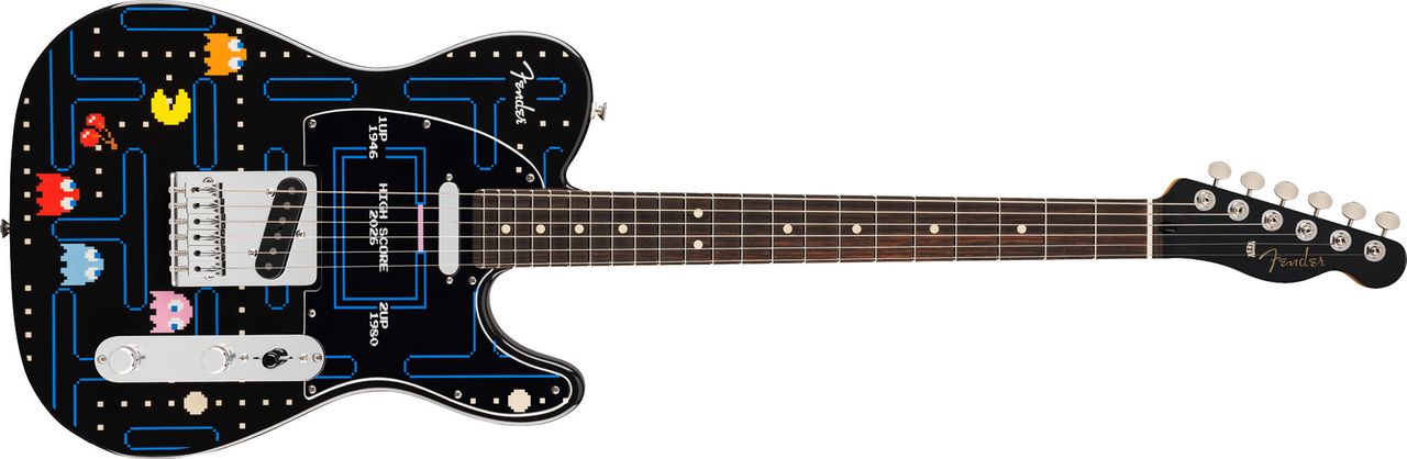 Fender has unveiled a limited edition PAC-MAN Player II Telecaster