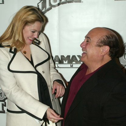 Drew Barrymore and Director Danny DeVito during New York Premiere of Duplex at Beekman Theatre in New York City, New York, United States. 