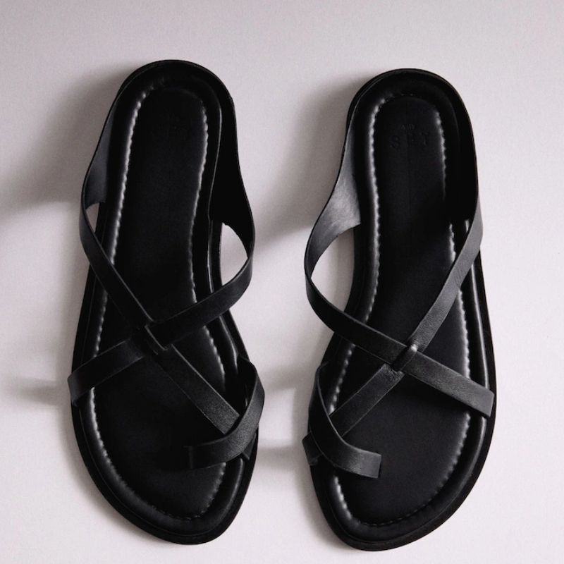 Image of black sandals