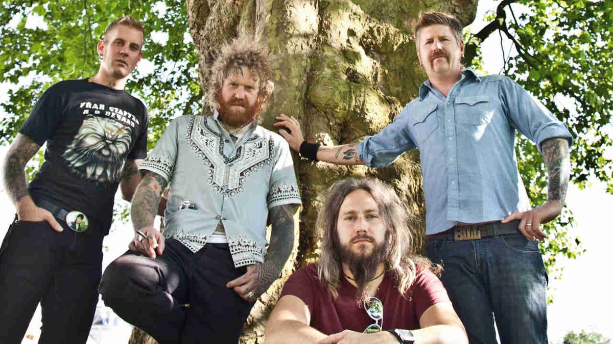 Mastodon posing for a photograph in 2011