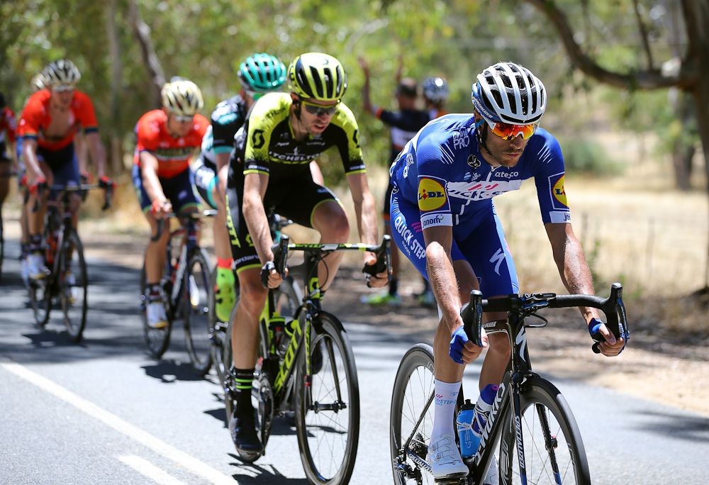 Eros Capecchi and Damien Howson spent a lot of time on the front of the bucnh.