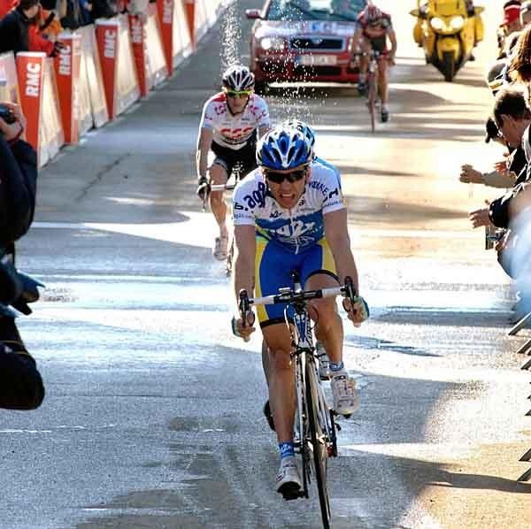Rinaldo Nocentini (Ag2r-La Mondiale) came from nowhere to place third and even bested Davide Rebellin (Gerolsteiner) and Fr&auml;nk Schleck (Team CSC).