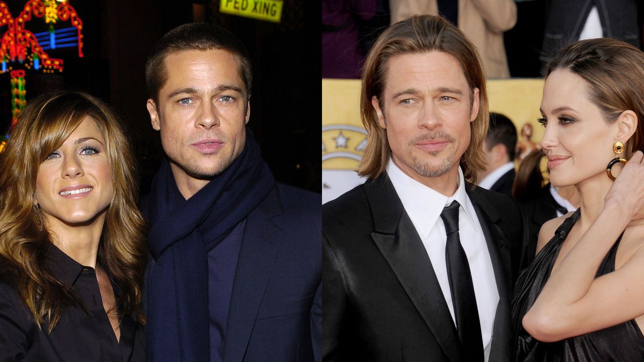 Brad Pitt &amp; Jennifer Aniston | Brad Pitt &amp; Angelina Jolie