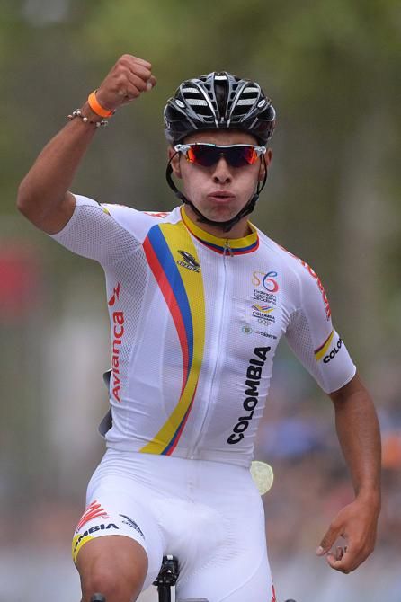 Fernando Gaviria (Colombia) wins stage 1 of the Tour de San Luis