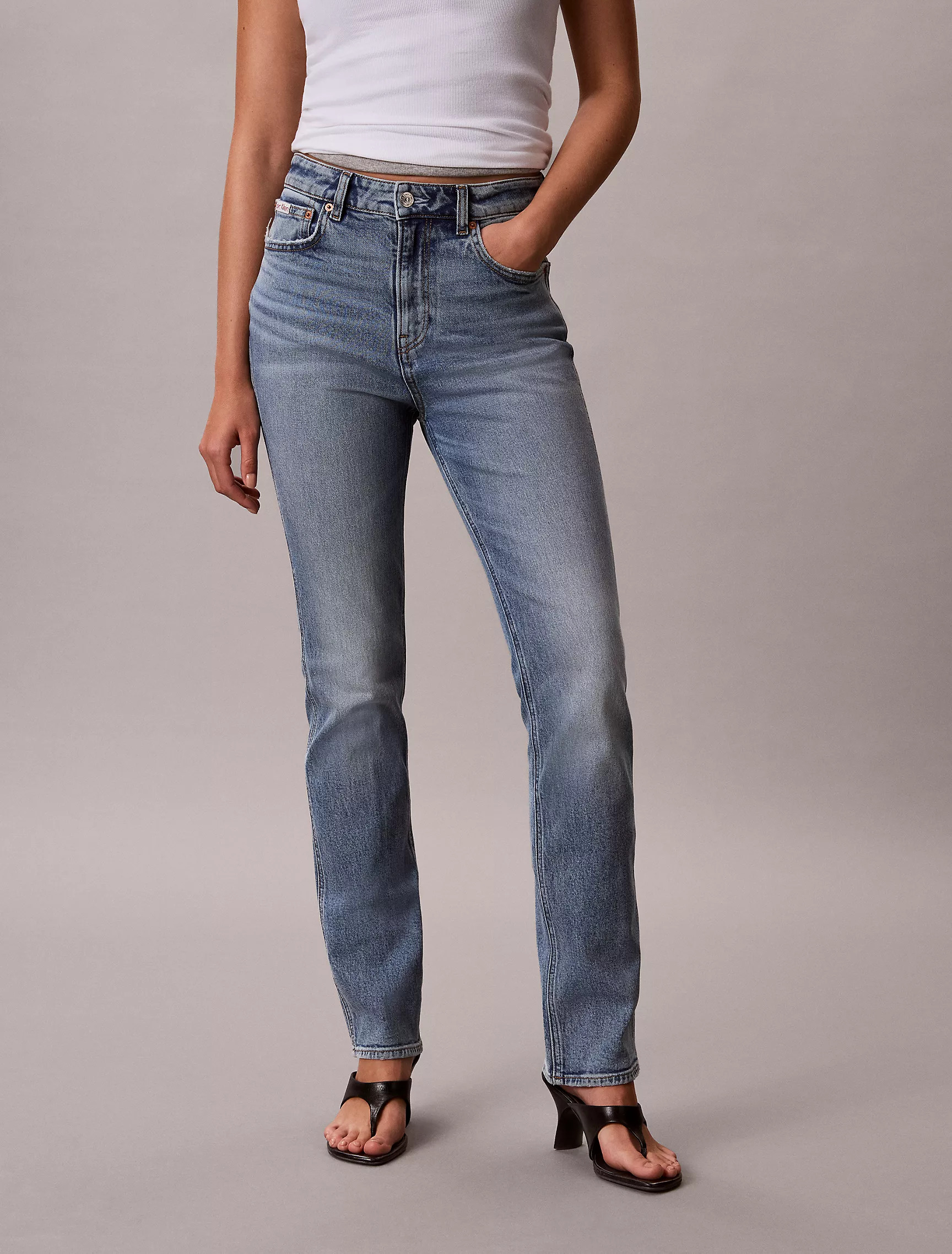 Calvin Klein, Archive High Rise Slim Jeans